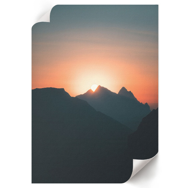 Plakat premium Górska panorama