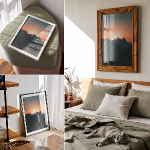 Plakat premium Górska panorama