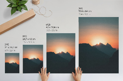 Plakat premium Górska panorama