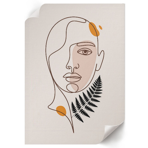 Plakat premium Portret boho