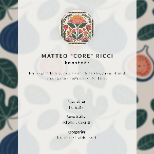 Plakat premium Portret boho