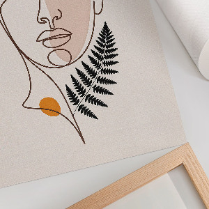 Plakat premium Portret boho