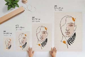 Plakat premium Portret boho