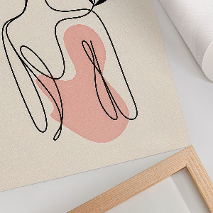 Dekoracyjny plakat ścienny Kobieta boho