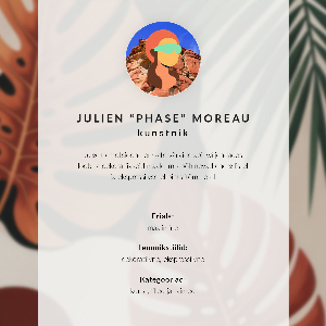 Grafika na ścianę Tropikalne liście