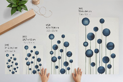 Dekoracyjny plakat ścienny Abstrakcyjne balony