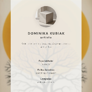 Plakat premium Abstrakcyjne drzewo