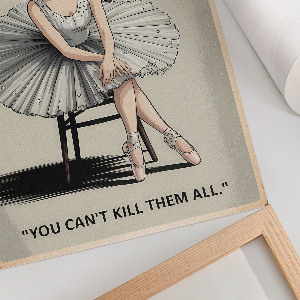 Dekoracyjny plakat ścienny Uśmiechnij się