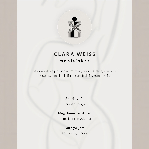 Dekoracyjny plakat ścienny Twarz abstrakcyjna