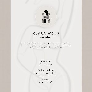 Dekoracyjny plakat ścienny Twarz abstrakcyjna