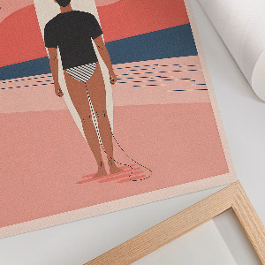 Grafika na ścianę Plażowy motyw