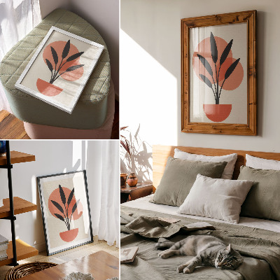 Plakat premium Roślinna ilustracja