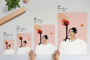 Plakat premium Wylewanie kawy