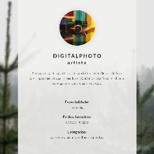 Grafika na ścianę Mglisty las