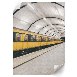 Dekoracyjny plakat ścienny Szybkie metro