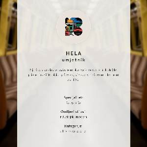 Dekoracyjny plakat ścienny Szybkie metro