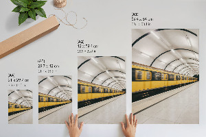 Dekoracyjny plakat ścienny Szybkie metro