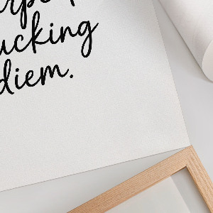 Grafika na ścianę Carpe diem