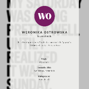 Dekoracyjny plakat ścienny Humor tekst