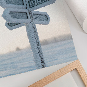 Wydruk na płótnie Zimowe znaki