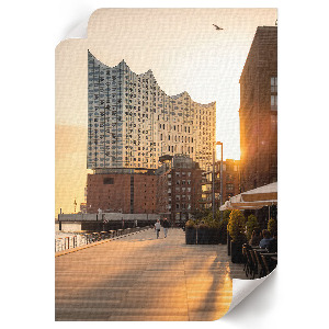 Grafika na ścianę Zachód słońca