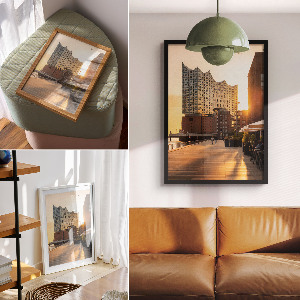 Grafika na ścianę Zachód słońca