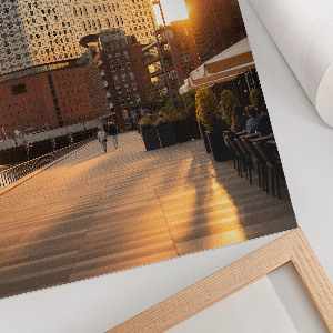 Grafika na ścianę Zachód słońca