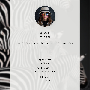 Plakat premium Ptak na kablu