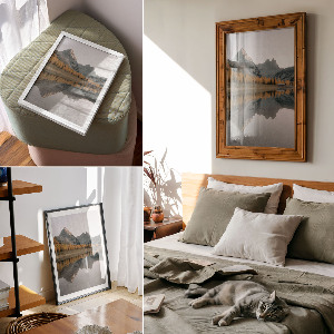 Grafika na ścianę Górski pejzaż