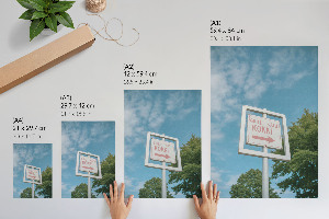 Plakat premium Znak kierunku