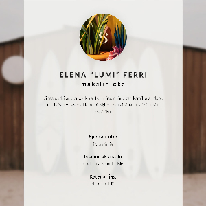 Dekoracyjny plakat ścienny Leśne ognisko