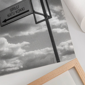 Dekoracyjny plakat ścienny Minimalizm drogi