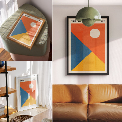 Wydruk na płótnie Bauhaus ilustracja