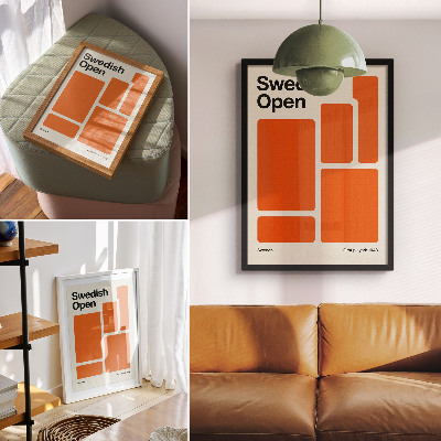 Dekoracyjny plakat ścienny Minimalistyczny plakat