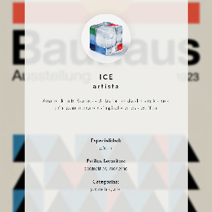 Wydruk na płótnie Bauhaus design