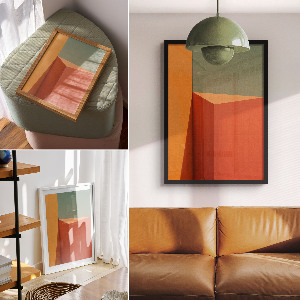 Plakat premium Geometryczny minimalizm