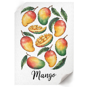 Dekoracyjny plakat ścienny Egzotyczne mango