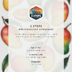 Dekoracyjny plakat ścienny Egzotyczne mango