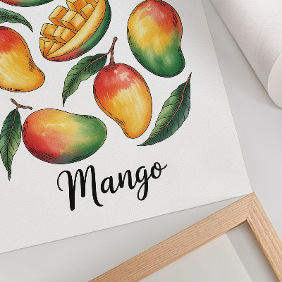 Dekoracyjny plakat ścienny Egzotyczne mango