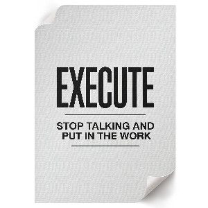 Wydruk na płótnie Inspiracyjny tekst