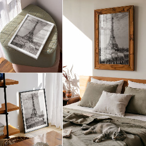 Plakat premium Wieża Eiffla