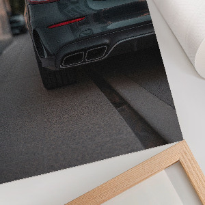 Grafika na ścianę Miejski samochód