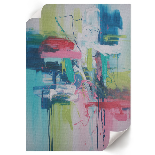 Wydruk na płótnie Kolorowa abstrakcja