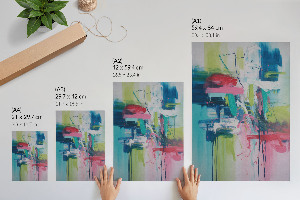 Wydruk na płótnie Kolorowa abstrakcja