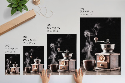 Grafika na ścianę Kawa i młynek