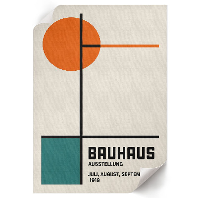 Wydruk na płótnie Styl Bauhaus
