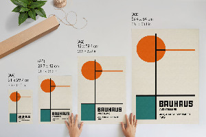 Wydruk na płótnie Styl Bauhaus