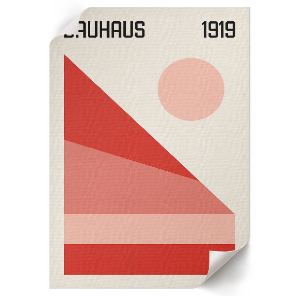 Plakat premium Bauhaus 1919