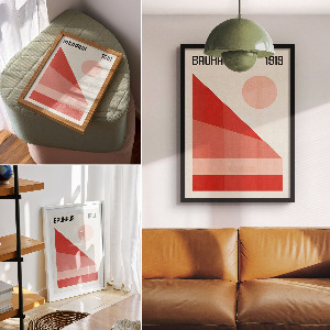 Plakat premium Bauhaus 1919