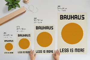 Dekoracyjny plakat ścienny Less is more